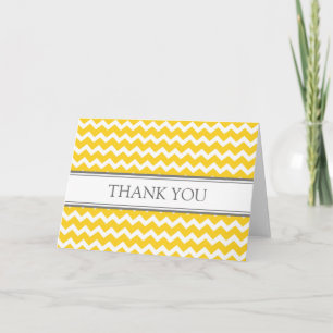 Tarjeta de agradecimiento de Baby Shower de Lemon