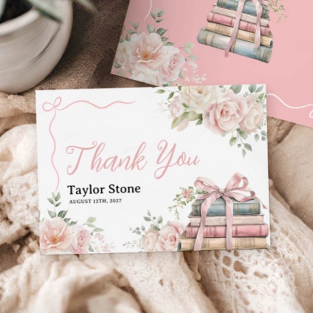 Tarjeta de agradecimiento de Baby Shower para el l (Subido por el creador)