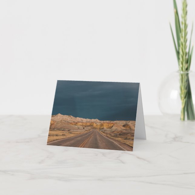 Tarjeta de agradecimiento de Badlands (Anverso)