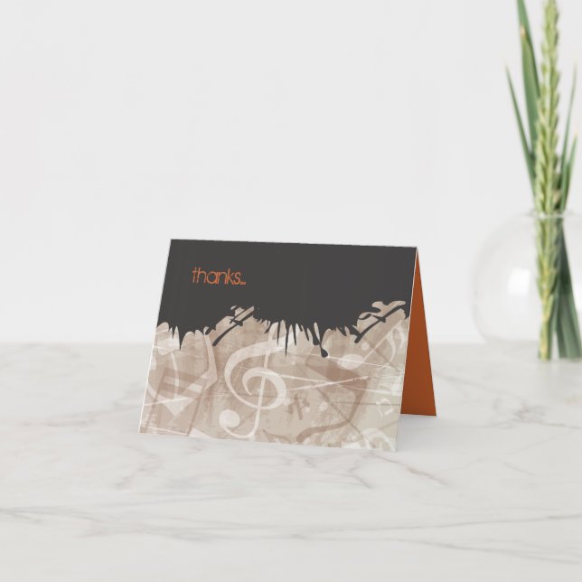 TARJETA DE AGRADECIMIENTO DE BAR/BAT MITZVAH MELOD (Anverso)