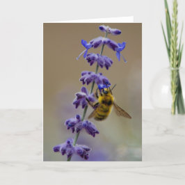Tarjeta de agradecimiento de Bee-N-Lavender