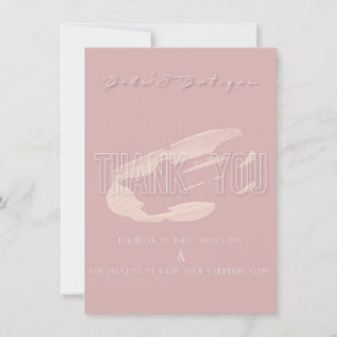 Tarjeta de agradecimiento de Bellas Boutique