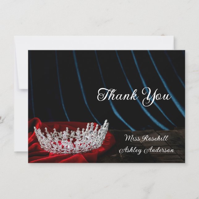 Tarjeta de agradecimiento de bienvenida (Anverso)