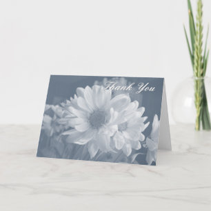 Tarjeta de agradecimiento de Blue Daisies