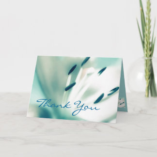 Tarjeta de agradecimiento de boda para la anfitrio