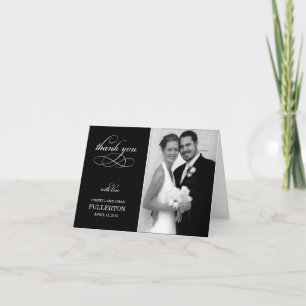 Tarjeta de agradecimiento de Bonito simple