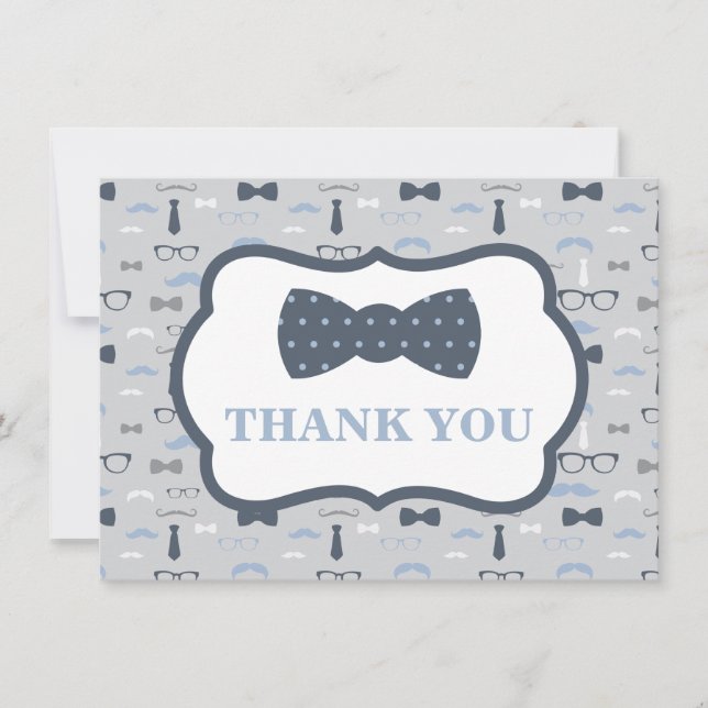 Tarjeta de agradecimiento de Bow Tie (Anverso)