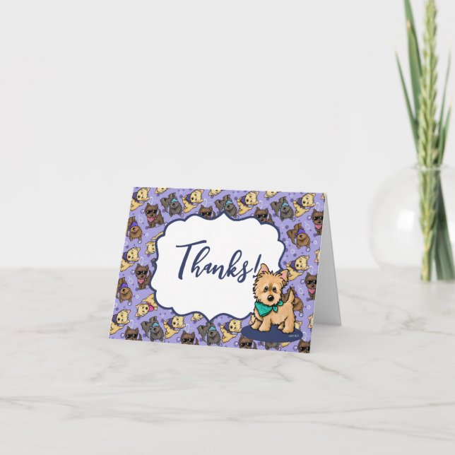 Tarjeta de agradecimiento de Cairn Parade (Anverso)