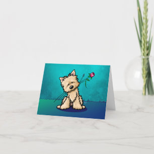 Tarjeta de agradecimiento de Cairn Terrier