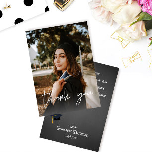 Tarjeta de agradecimiento de Chalkboard V, Gorra d