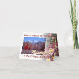 Tarjeta de agradecimiento de cliente 3rev