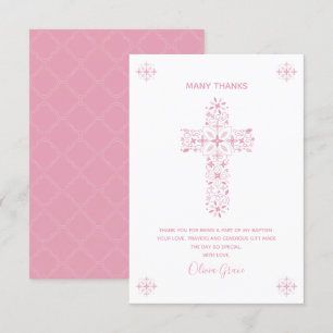 Tarjeta de agradecimiento de confirmación - Nota d