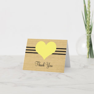 Tarjeta de agradecimiento de corazón mod de veta d