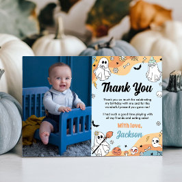 Tarjeta de agradecimiento de cumpleaños con fantas