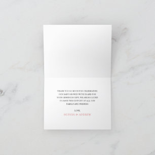 Tarjeta de agradecimiento de cumpleaños de animale
