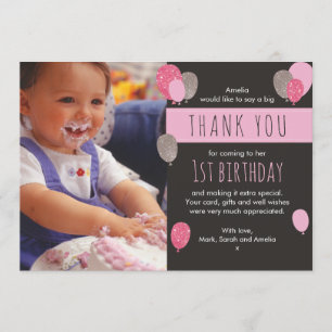 tarjeta de agradecimiento de cumpleaños de globo c
