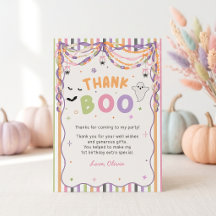 Tarjeta de agradecimiento de cumpleaños de niña di