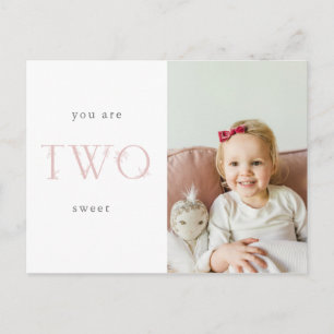 tarjeta de agradecimiento de cumpleaños número 2