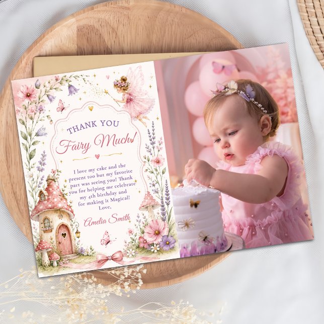Tarjeta de agradecimiento de cumpleaños para niñas (Subido por el creador)