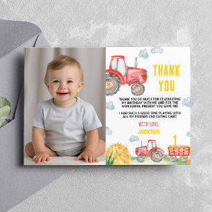 Tarjeta de agradecimiento de cumpleaños para Tract