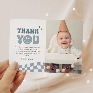 Tarjeta de agradecimiento de cumpleaños para UN Ch