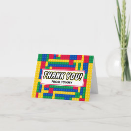 Tarjeta de agradecimiento de cumpleaños personaliz