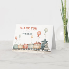 Tarjeta de agradecimiento de cumpleaños plegable c