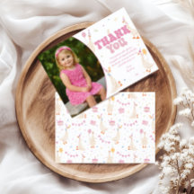 Tarjeta de agradecimiento de cumpleaños Silly Goos