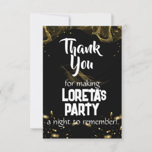 Tarjeta de agradecimiento de cumpleaños sorpresa p