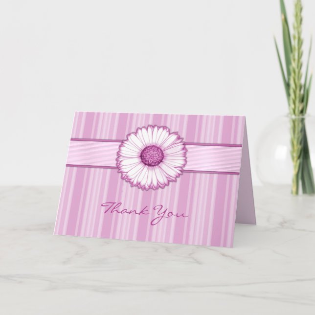 Tarjeta de agradecimiento de Daisy Rosa (Anverso)