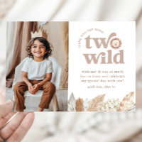 Tarjeta de agradecimiento de dos paisajes silvestr