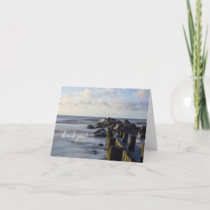 Tarjeta de agradecimiento de Dreamy Folly Seawall