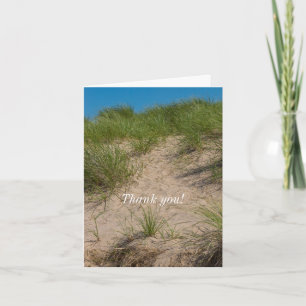 Tarjeta de agradecimiento de Dune Of Sea Oats