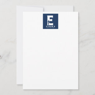 Tarjeta de agradecimiento de Ethan