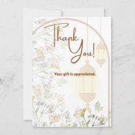 Tarjeta de agradecimiento de Farmhouse