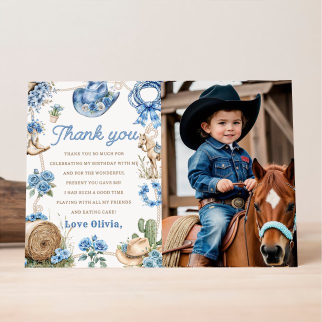 Tarjeta de agradecimiento de fiesta de cumpleaños  (Subido por el creador)