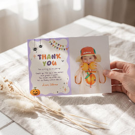 Tarjeta de agradecimiento de fiesta de cumpleaños