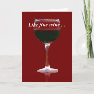 Tarjeta de agradecimiento de Fine Wine Aprecie