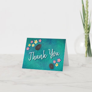 Tarjeta de agradecimiento de Floating Flowers Spa