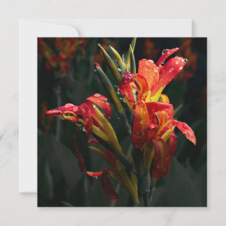Tarjeta de agradecimiento de Flor