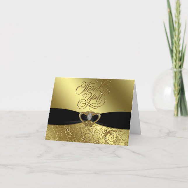 Tarjeta de agradecimiento de foto de aniversario d (Anverso)