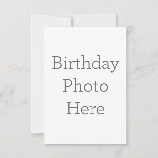 8.9 cm x 12.7 cm Tarjeta de agradecimiento plana (Anverso)