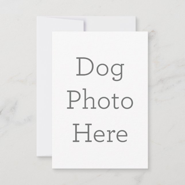 8.9 cm x 12.7 cm Tarjeta de agradecimiento plana (Anverso)