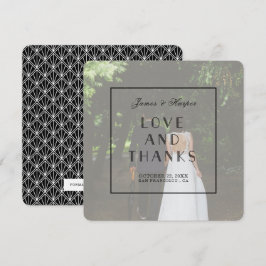 Tarjeta de agradecimiento de foto personalizada Ar