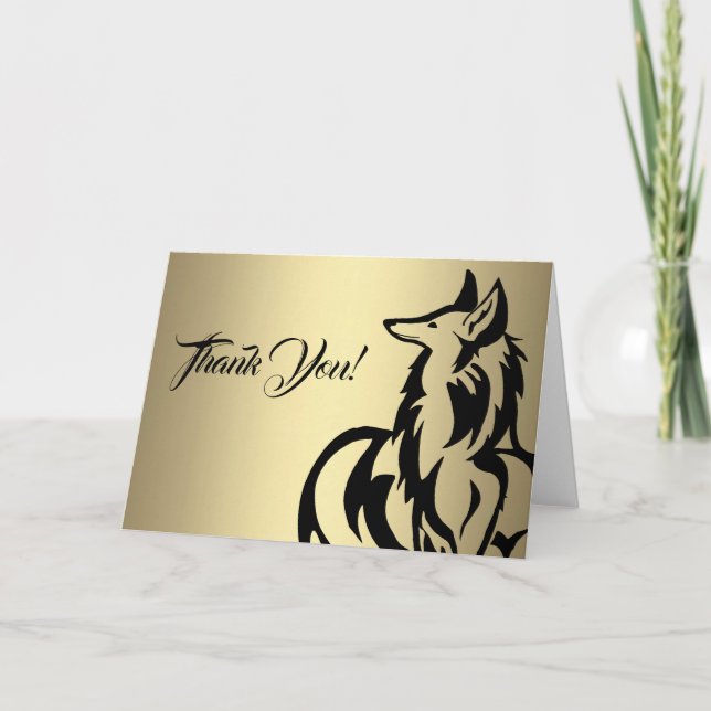 Tarjeta de agradecimiento de Fox (Anverso)