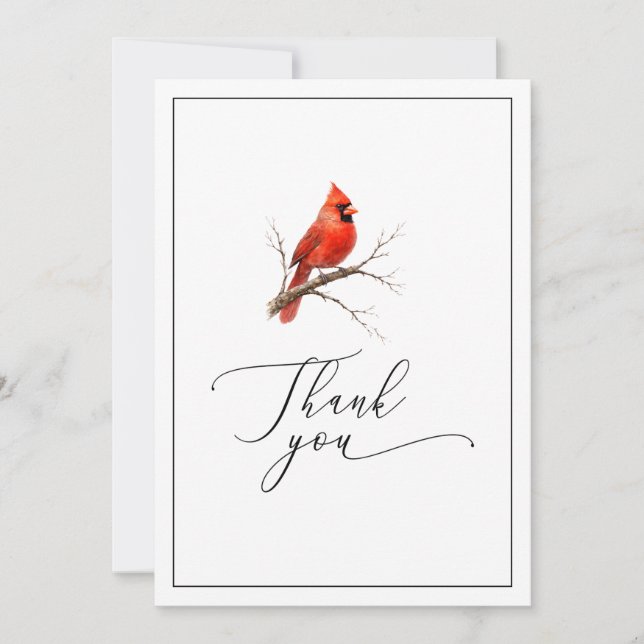 Tarjeta de agradecimiento de funeral personalizada (Anverso)
