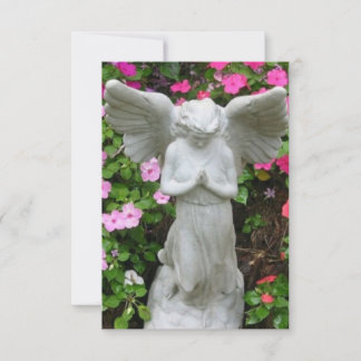 Tarjeta de agradecimiento de Garden Angel
