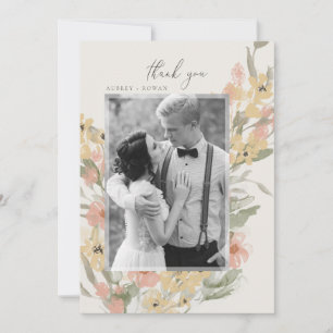Tarjeta de agradecimiento de Garden Flourish