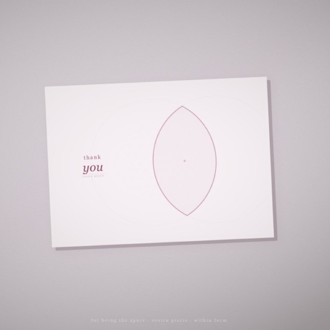Tarjeta de agradecimiento de geometría sagrada · e (Subido por el creador)