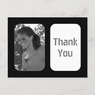 Tarjeta de agradecimiento de graduación